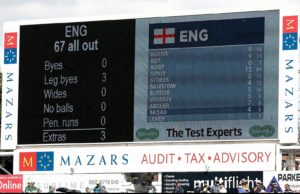 england all out