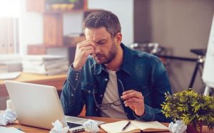 depression caused in work from home